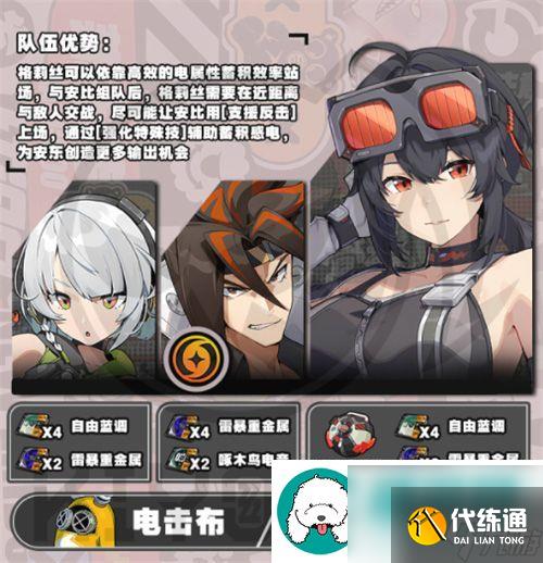 绝区零格莉丝配队推荐阵容-绝区零格莉丝配队攻略