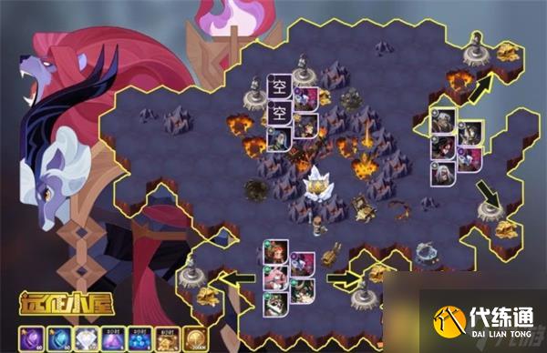 剑与远征卡妮萨鲁克赏金试炼通关路线一览 剑与远征卡妮萨鲁克赏金试炼怎么过