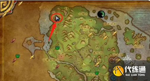 魔兽世界正式服魔古山宝库副本在哪