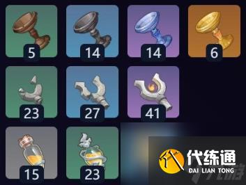 原神柔灯挽歌突破材料一览