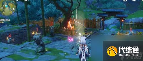 原神轻策庄5个石像点亮顺序