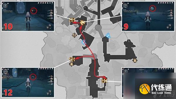 崩坏:星穹铁道2.4幽囚狱全宝箱收集攻略