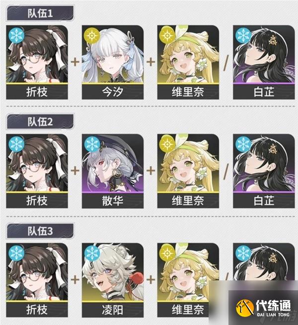 《鸣潮》折枝阵容搭配推荐