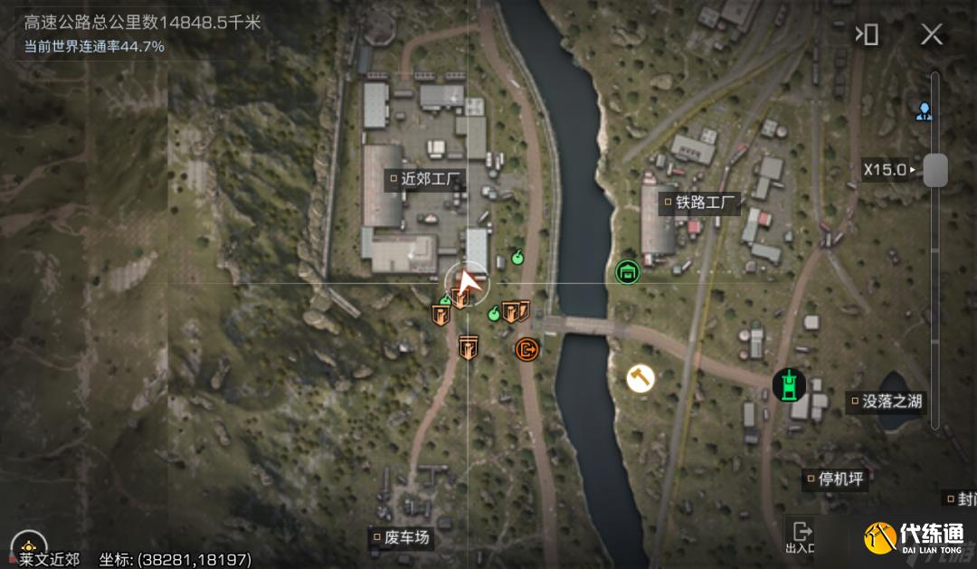 明日之后不信者靶场挑战探索点位