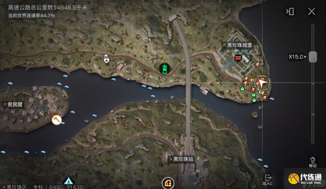 明日之后不信者靶场挑战探索点位