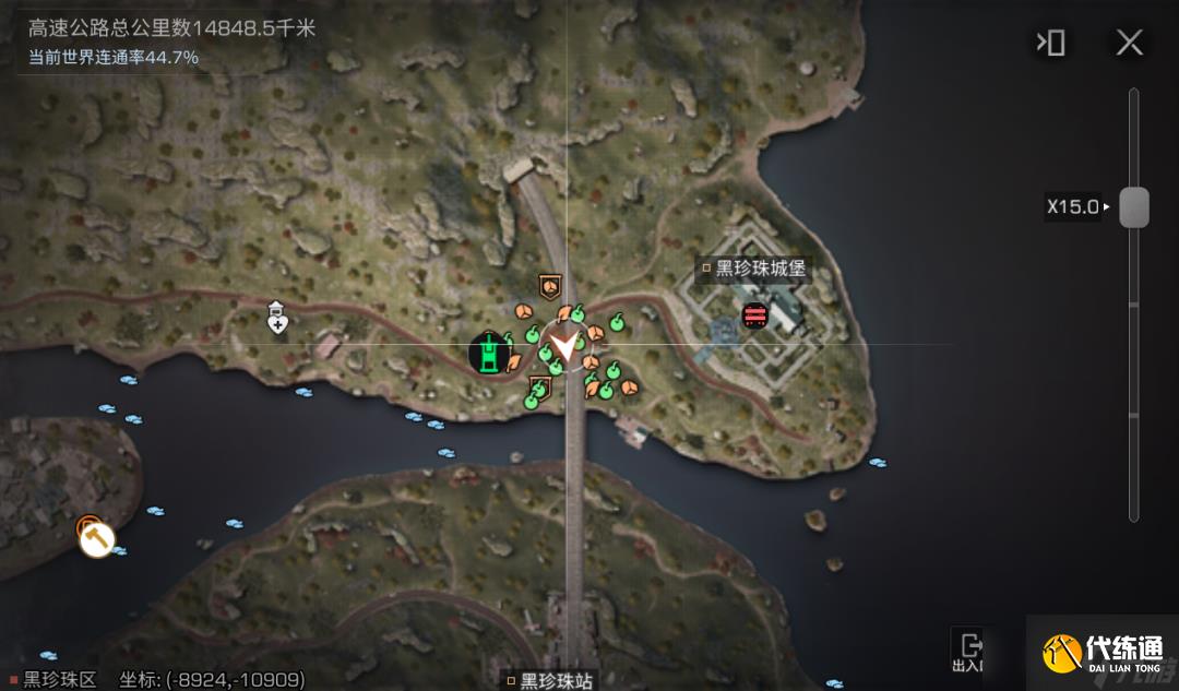 明日之后不信者靶场挑战探索点位