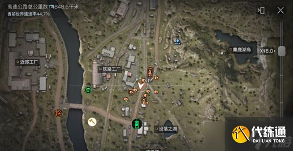 明日之后不信者靶场挑战探索点位置大全