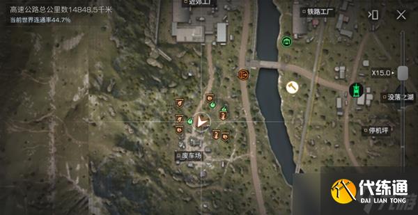 明日之后不信者靶场挑战探索点位置大全