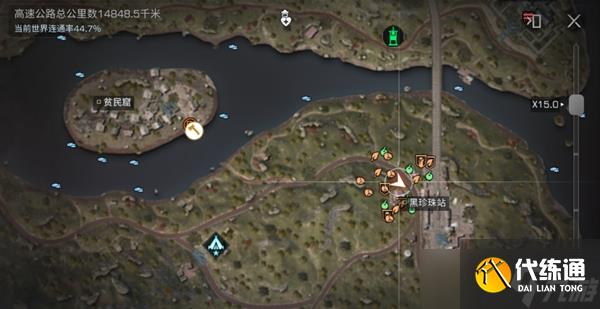 明日之后不信者靶场挑战探索点位置大全