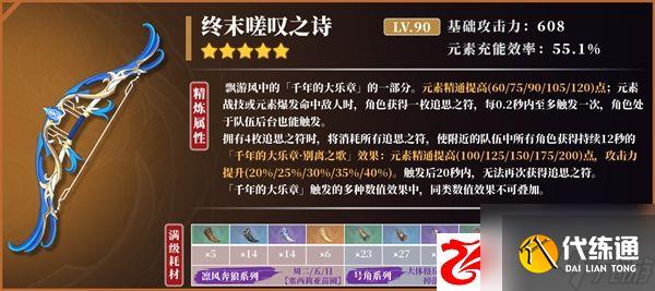 原神五郎圣遗物怎么搭配:五郎武器怎么搭配