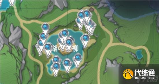 原神4.8湖光铃兰采集路线一览 湖光铃兰集中在哪