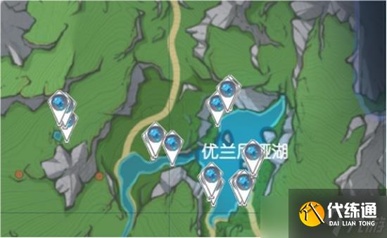 原神4.8湖光铃兰采集路线一览 湖光铃兰集中在哪