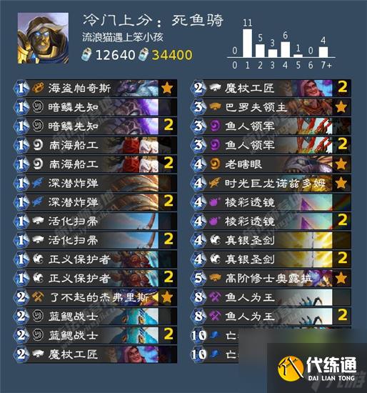 炉石传说贫瘠之地狂野模式死鱼骑怎么玩