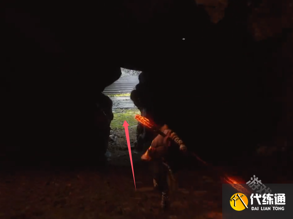 黑神话悟空黑风山苍狼林山林内打坐蒲团寻找路线
