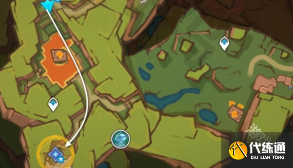 原神群山的影子怎么做