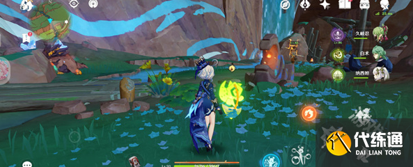 原神灵璧的洞窟怎么进