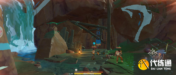 原神灵璧的洞窟怎么进