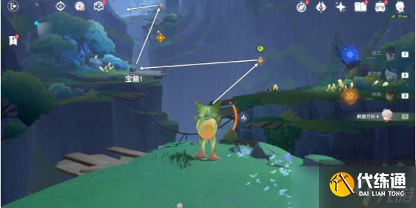 原神5.0黑石湮落白石下副本宝箱位置一览