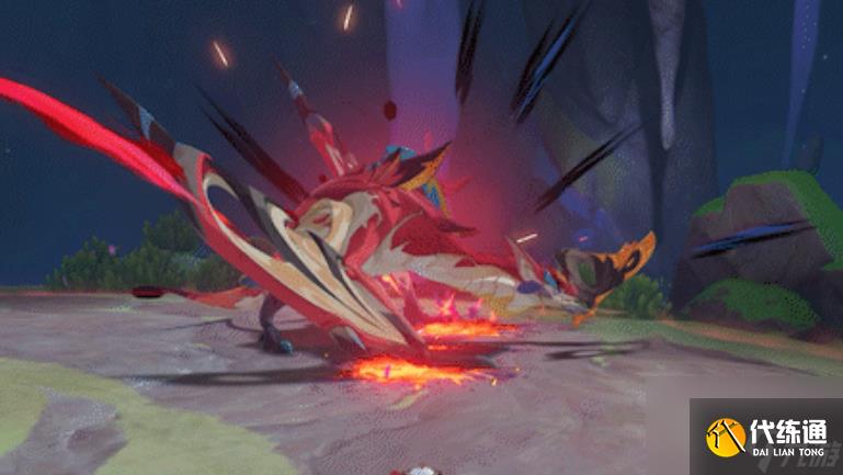 原神金焰绒翼龙暴君怎么打