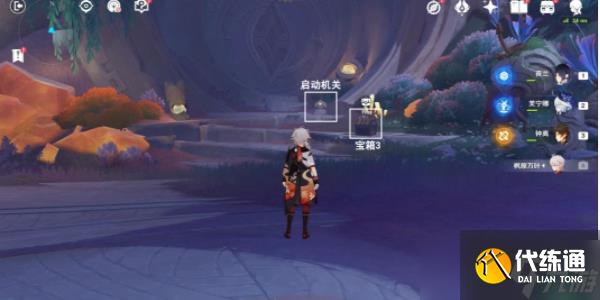 原神黑石湮落白石下副本宝箱位置