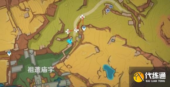 原神青蜜莓采集路线分析