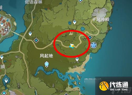 《原神》卖蘑菇的小女孩位置介绍