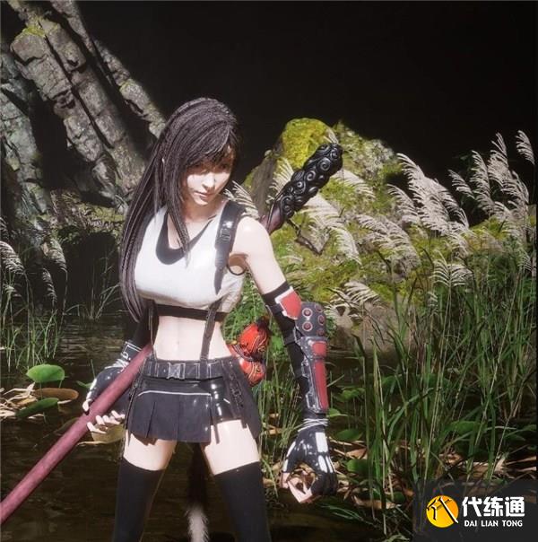 黑神话悟空替换为蒂法无头发和尾巴mod