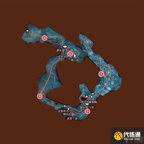 《黑神话悟空》第四章全收集跑图路线指引