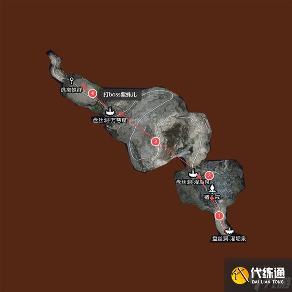 《黑神话悟空》第四章全收集跑图路线指引