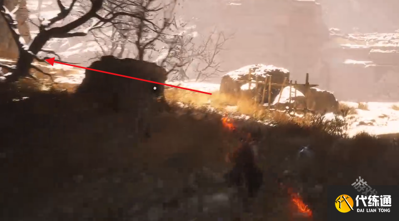 黑神话悟空黄风岭沙门村佛亭前打坐蒲团详细寻找路线