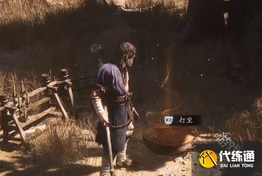 黑神话悟空黄风岭沙门村佛亭前打坐蒲团详细寻找路线