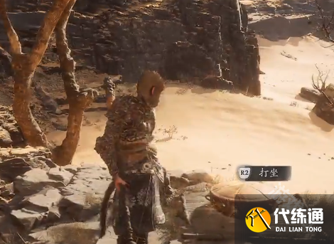 黑神话悟空黄风岭沙门界石岩上打坐蒲团寻找路线