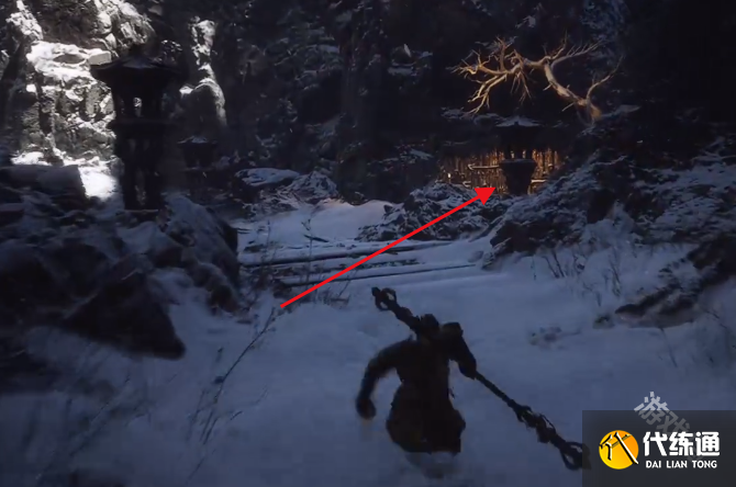 黑神话悟空小西天浮屠界冰崖底打坐蒲团寻找路线