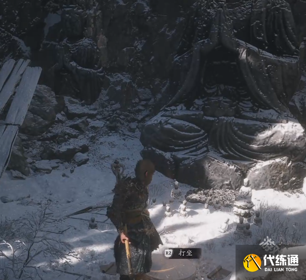 黑神话悟空小西天戒语廊佛像前打坐蒲团寻找路线