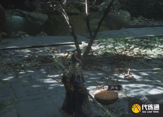 黑神话悟空盘丝岭黄花观松枘间打坐蒲团寻找路线