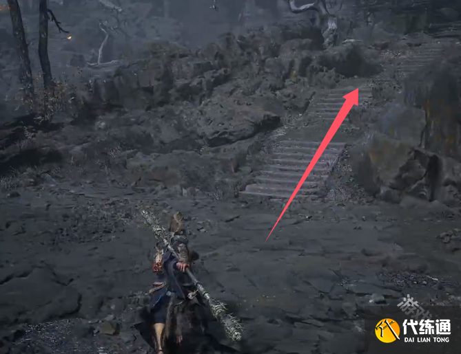 黑神话悟空火焰山春秋寨崖像前打坐蒲团寻找路线