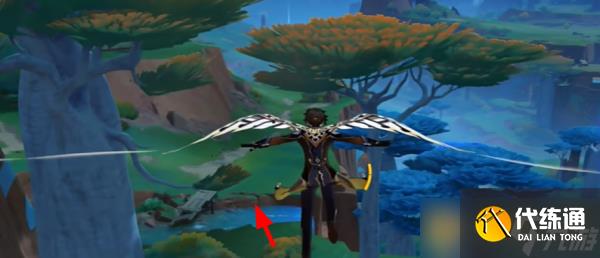 《原神》5.0或许是个好的营地成就达成方法，闪光点位置