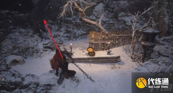 黑神话悟空浮屠界冰崖底打坐点在哪