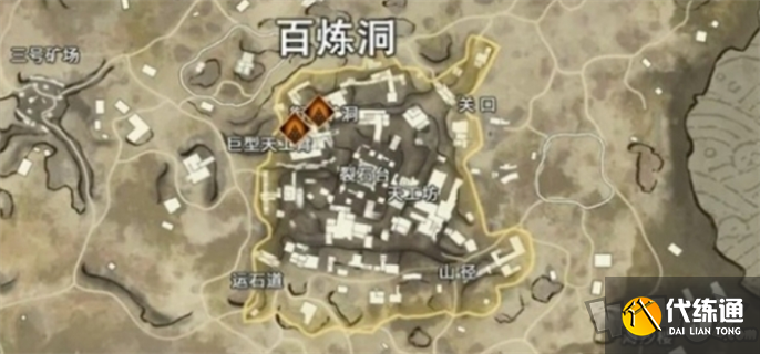 永劫无间百炼洞金堆绿堆位置坐标在哪里 金堆绿堆位置坐标汇总