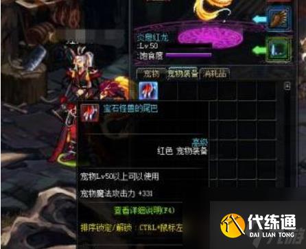 dnf宠物装备怎么弄到其他角色上 dnf宠物装备转移封装方法介绍