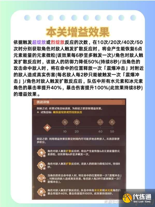 原神荆棘与勋冠1-3关攻略总汇 荆棘与勋冠活动全通关攻略