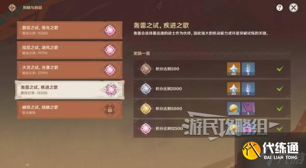 《原神》荆棘与勋冠第四天满奖励阵容推荐 荆棘与勋冠第四天配队