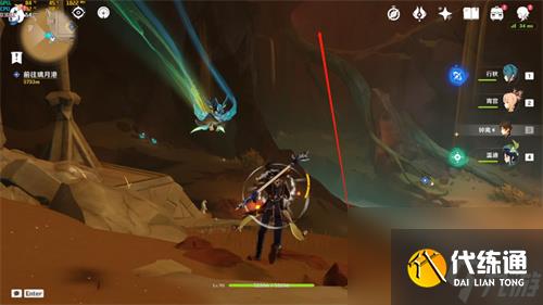 原神列柱沙原下面的门位置在哪 列柱沙原石门位置一览