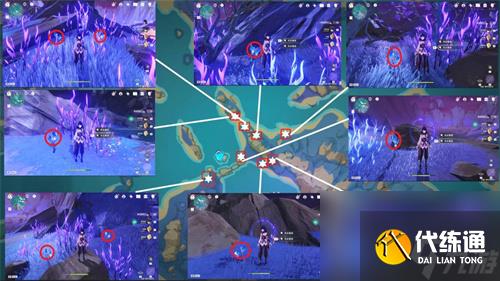 原神天云草实采集路线图 天云草实位置在哪