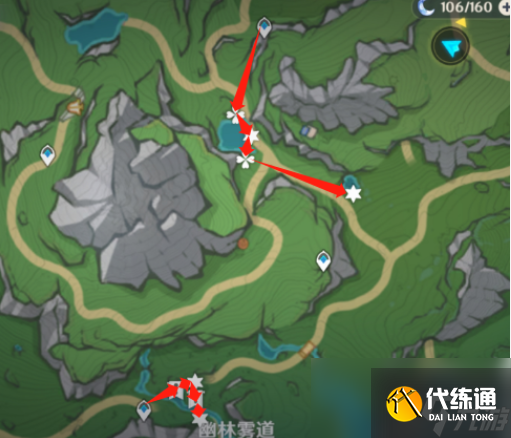 原神湖光铃兰采集位置