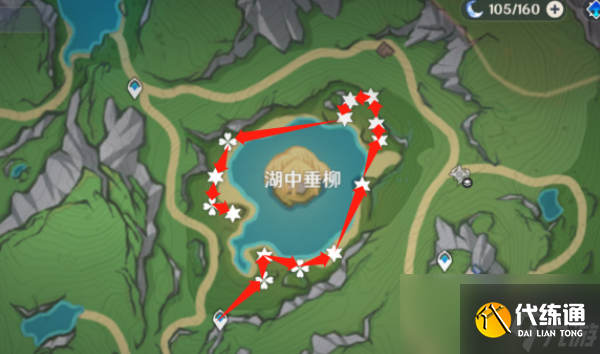 原神湖光铃兰采集位置