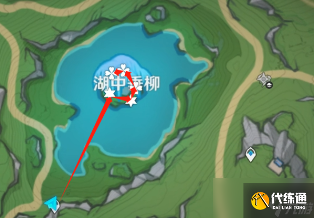 原神湖光铃兰采集位置