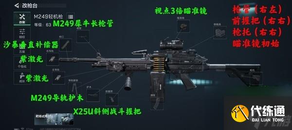 三角洲行动M249使用攻略