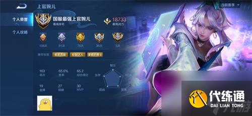 王者荣耀国服上官婉儿最强出装分享