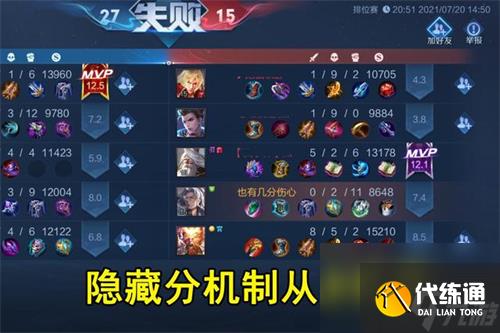 王者荣耀elo机制知识点汇总